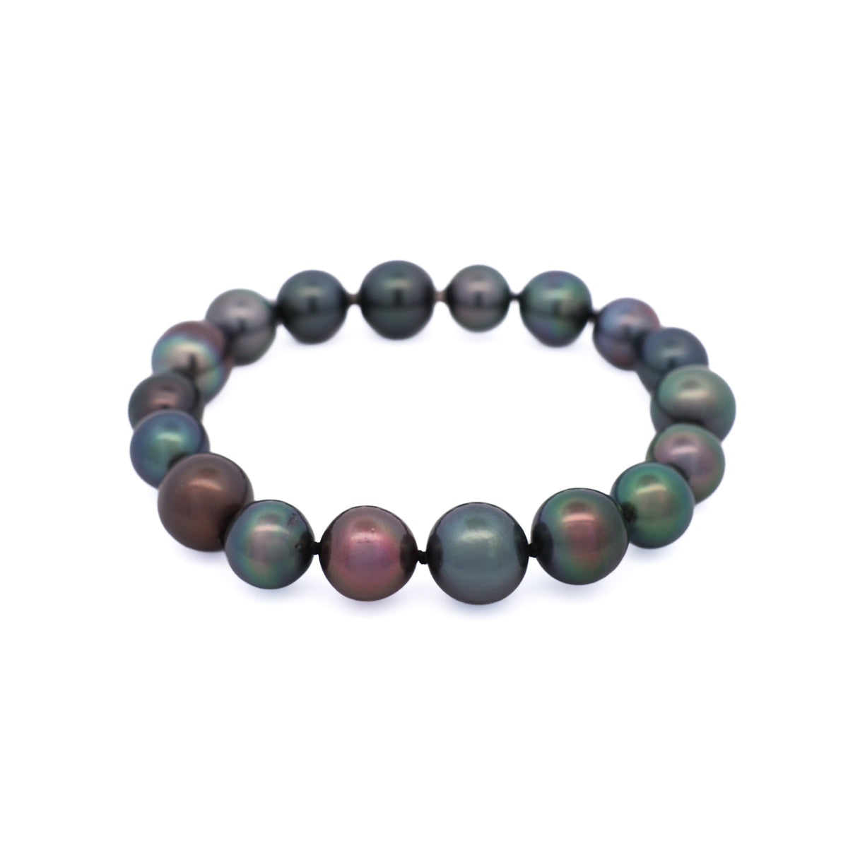 Tahitian Cultured Pearl 18 cm Strand Bracelet front