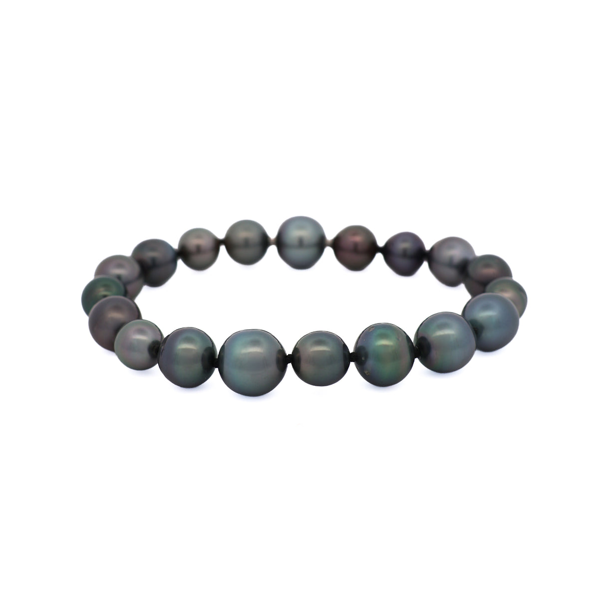 Tahitian Cultured Pearl 19 cm Strand Bracelet front view