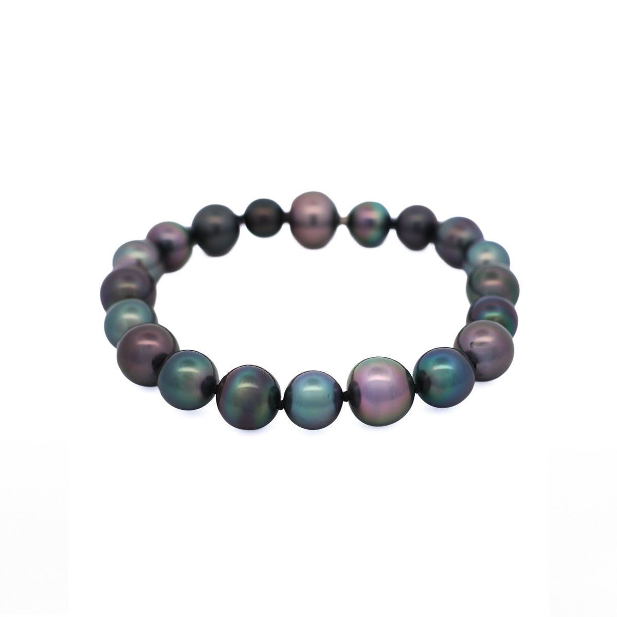 Tahitian Cultured Pearl 20 cm Strand Bracelet front