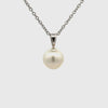 9K White Gold Australian South Sea Cultured 10-11mm Pearl Pendant