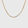 18K Yellow Gold Polished 50cm Franco Chain 1.5mm