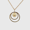 9K Yellow Gold South Sea Cultured 9 - 10mm Pearl Pendant