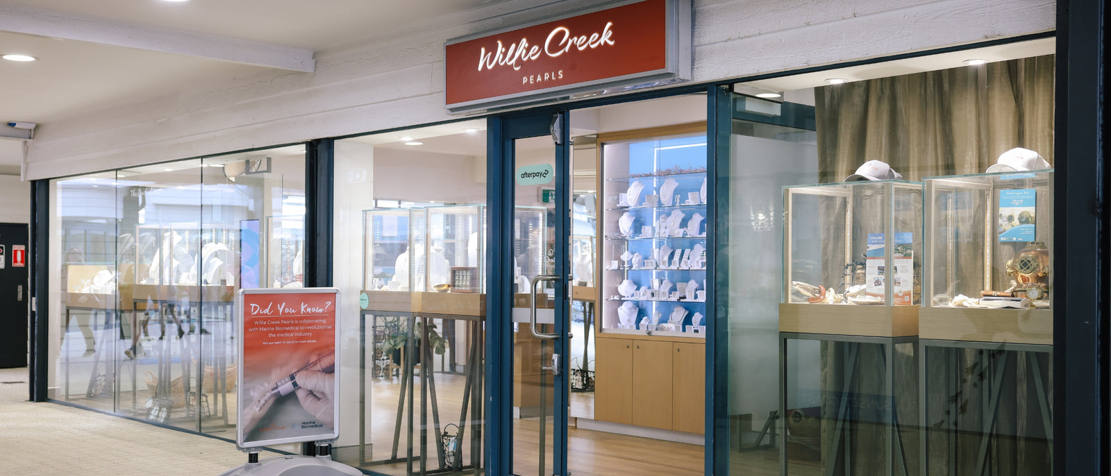 Pearl Jewellery Showroom Hillarys Boat Harbour Willie Creek Pearls
