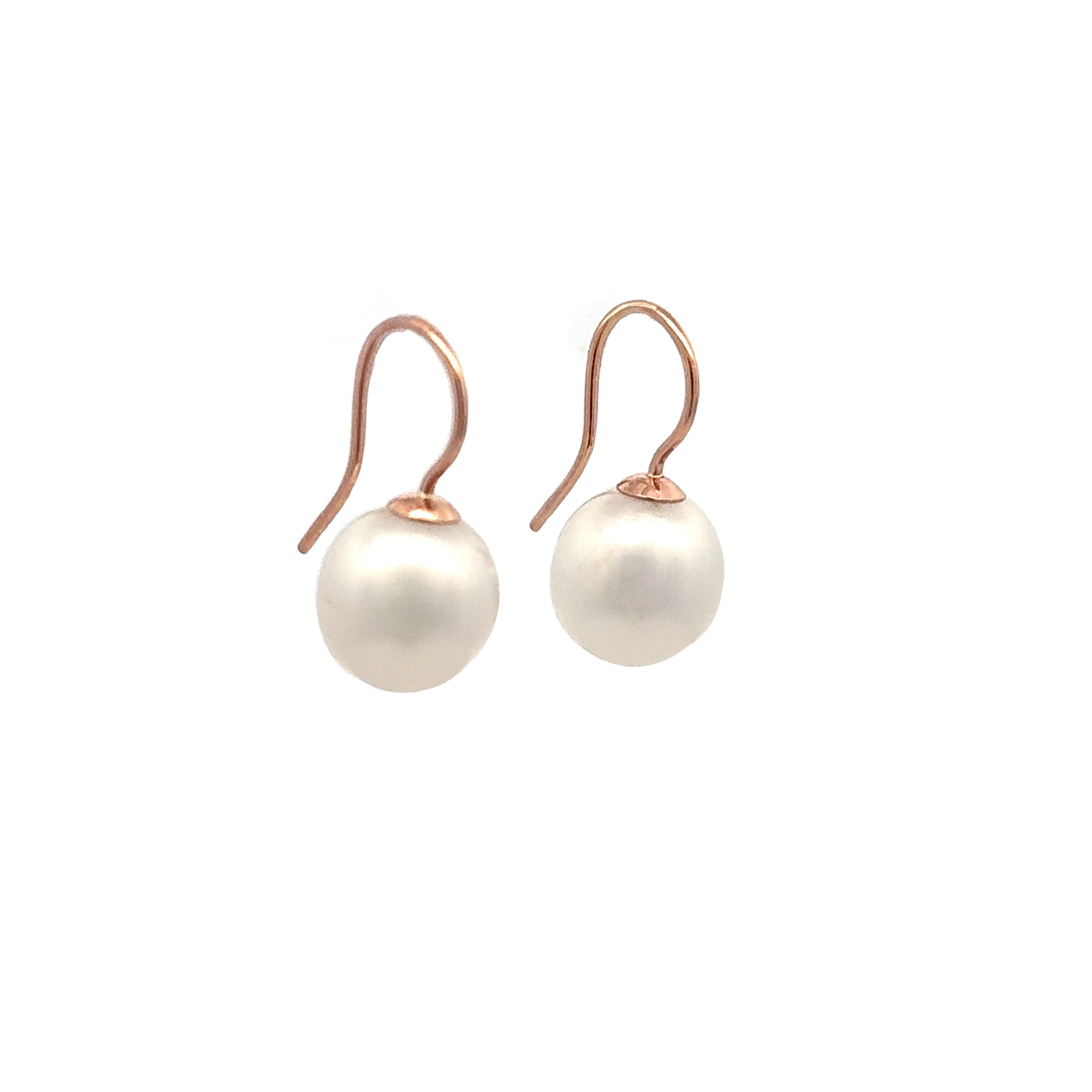 Rose gold best sale hook earrings