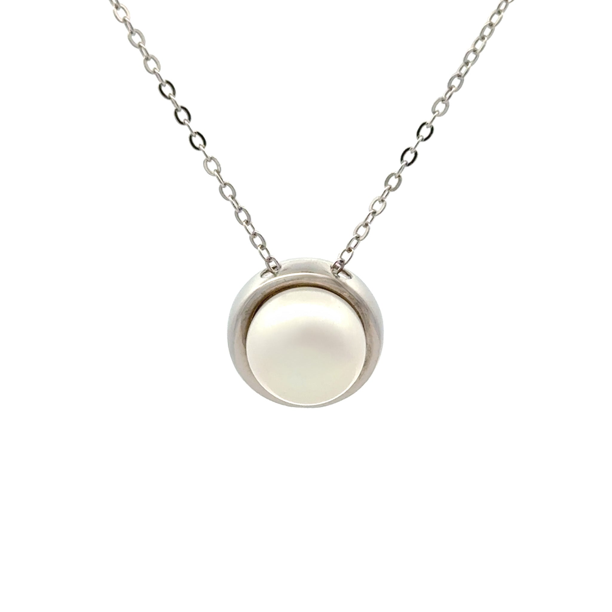 Sterling Silver Freshwater Pearl Necklace