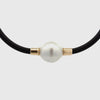 9K Yellow Gold Australian South Sea Cultured 15-16mm 50cm Neoprene Pearl Necklace 4mm<br>
