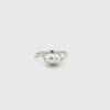 Sterling Silver Australian South Sea 0.4g Keshi Pearl Ring 360 degree video with white background
