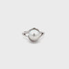 Sterling Silver Australian South Sea 9-10mm Cultured Pearl Ring