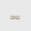 9K Yellow Gold Australian South Sea 10-11 mm Cultured Pearl Stud Earrings 360 view video