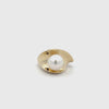 9K Yellow Gold Australian South Sea 10-11mm Cultured Pearl Ring