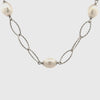 Sterling Silver Freshwater Pearl 8-9 mm Necklace
